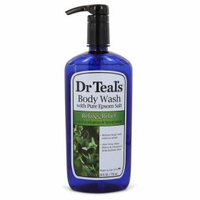 Dr Teal's Body Wash With Pure Epsom Salt Relax & Relief Body Wash With Eucalyptus & Spearmint 24 Oz For Women