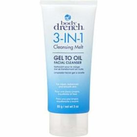 Body Drench By Body Drench 3-in-1 Cleansing Melt Gel To Oil Facial Cleanser --85g/3oz For Women