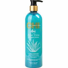 Chi By Chi Aloe Vera With Agave Nectar Curl Enhancing Shampoo 25 Oz For Anyone