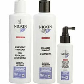 Nioxin By Nioxin Set-3 Piece Maintenance Kit System 5 With Cleanser 10.1 Oz & Scalp Therapy 10.1 Oz & Scalp Treatment 3.38 Oz For Anyone