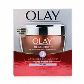 Olay By Olay Regenerist Micro-sculpting Night Cream (advanced Anti-aging Moisturiser)  --50g/1.76oz For Women
