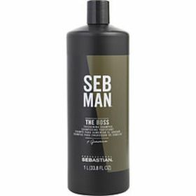 Sebastian By Sebastian Seb Man The Boss Thickening Shampoo 33.8 Oz For Men