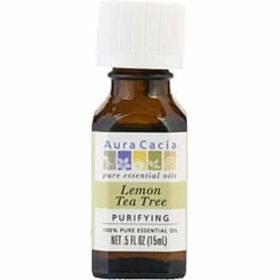 Essential Oils Aura Cacia By Aura Cacia Lemon Tea Tree-essential Oil In Box 0.5 Oz For Anyone