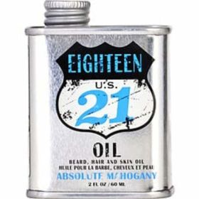 18.21 Man Made By 18.21 Man Made Beard, Hair, And Skin Oil Absolute Mohogany  2 Oz For Men