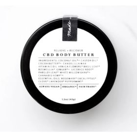Relieve + Recover CBD Body Butter - 600 mg - 1.5 oz (Pack of 1)