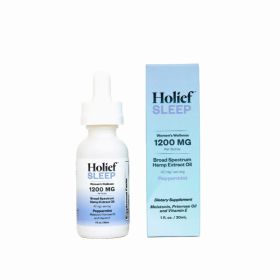 Holief Sleep Drops Peppermint (1OZ) 1200 mg (Pack of 1)
