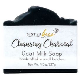 Charcoal Goat's Milk Soap (4.5oz) (Pack of 1)